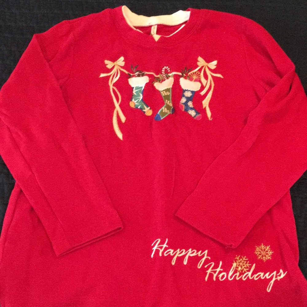 Ugly Christmas thermal shirt